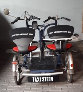Taxi Steen Ommen Van Raam Fun2Go duofiets