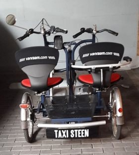 Taxi Steen Ommen Van Raam Fun2Go Duo Fahrrad
