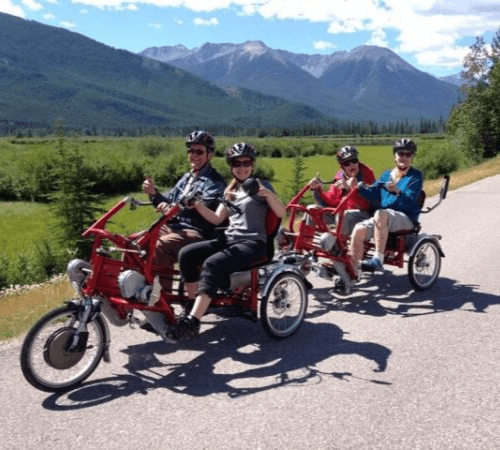 funtrain double rider cycle in north america