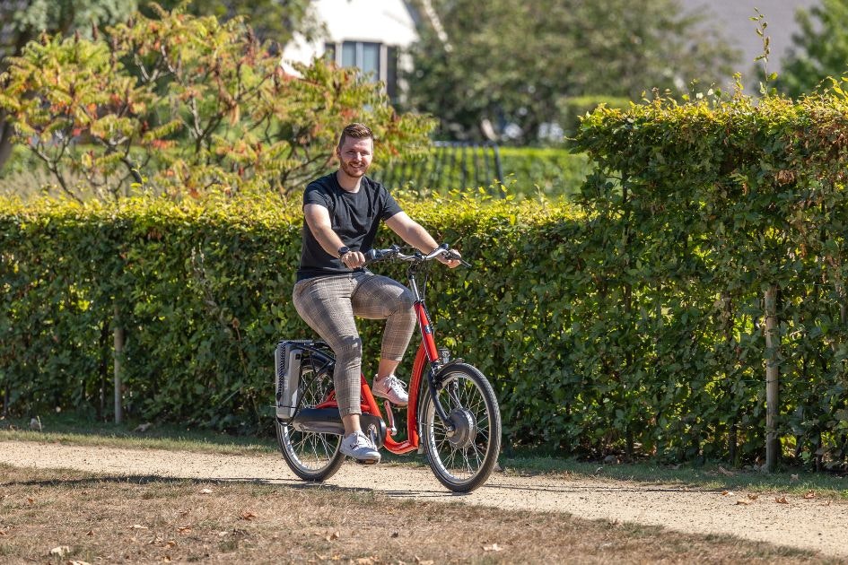 Balance bicycle with a low entry from Van Raam