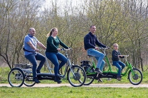tandems fietsen voor mensen met een beperking amerika van raam