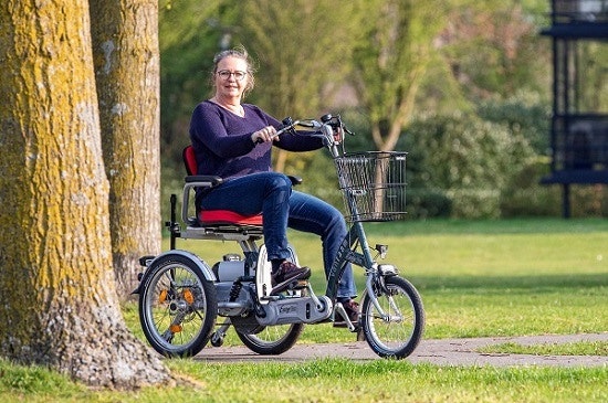 scootmobielfietsen fietsen voor mensen met een beperking amerika van raam