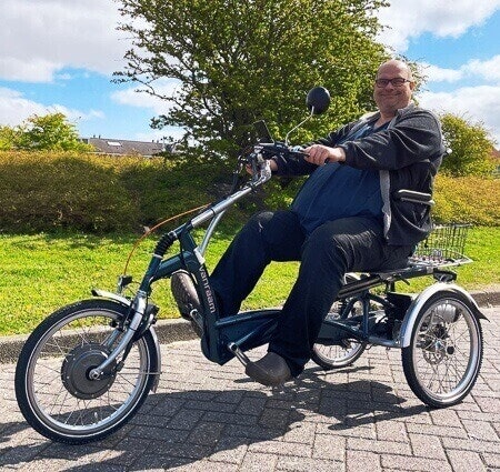 Customer experience adult trike Easy Rider Martin Sloot