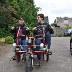 Customer experience Fun2Go duo bike - Van der Heijden family Customer experience Fun2Go duo bike - Van der Heijden family