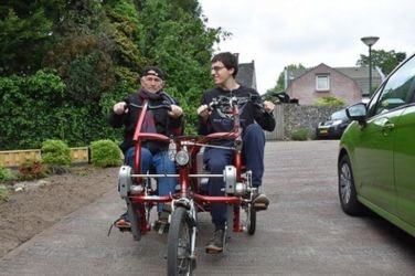 Customer experience Fun2Go duo bike - Van der Heijden family