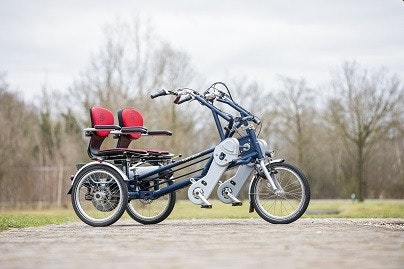 van raam fun2go side by side tandem king charles and camilla