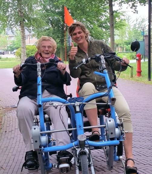 Oudste fietser van Nederland