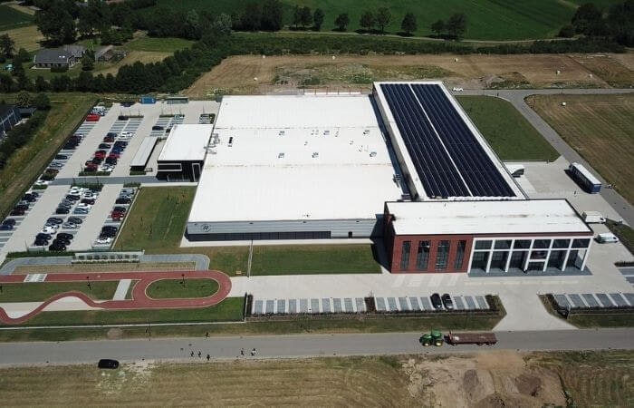 Van Raam bicycle factory Varsseveld solar panels