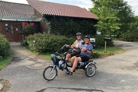 customer experience fun2go duo bike the holland family