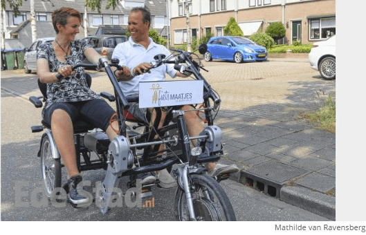 duofiets voor aangepaste triatlon duofiets voor aangepaste triatlon