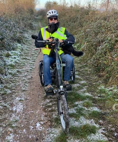 Kundenerfahrung Van Raam Easy Rider Elektro Dreirad John Casebourne