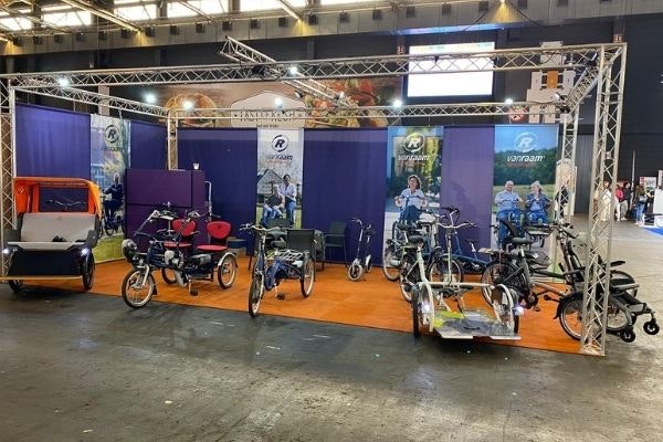 Van Raam stand op reva beurs 2022