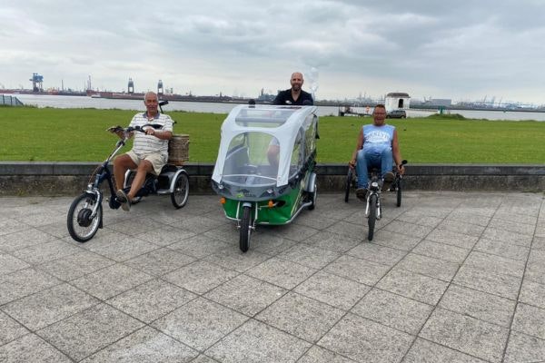 customer experience easy rider e bike tricycle van der linden
