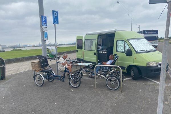 easy rider e tricycle and easy sport recumbent e tricycle van der linden
