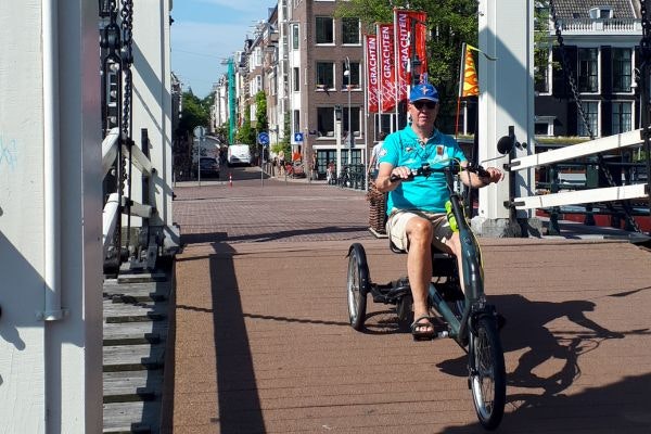 customer experience 3 wheel tricycle easy rider van eijk