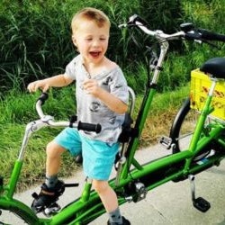 Customer experience tandem tricycle Kivo Plus – Els Ottens Seggers
