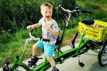 Customer experience tandem tricycle Kivo Plus – Els Ottens Seggers