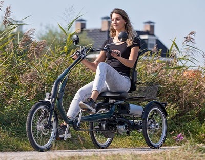 tricycle van raam avec batterie