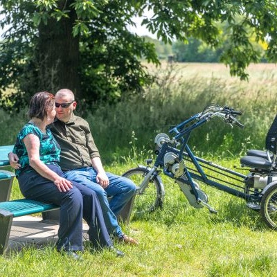 Expérience client vélo duo Van Raam Fun2Go de Stoffel et Nele