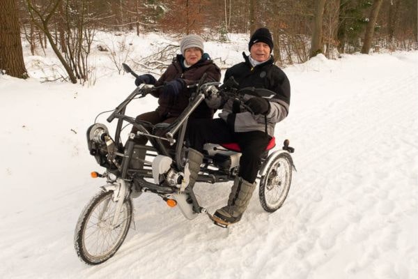 Kundenerfahrung Rob und Marian Richmond Van Raam duo fahrrad Fun2Go