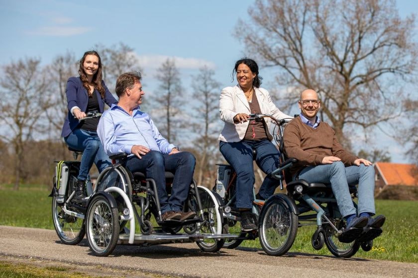 Velos fauteuils roulants electriques Van Raam