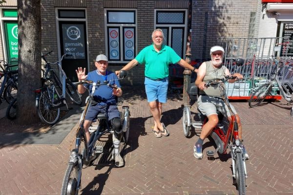 electric tricycle van raam easy rider tricycle johan teunissen