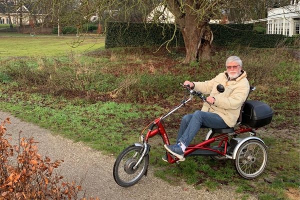 johan teunissen easy rider electric tricycle van raam