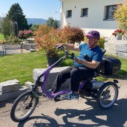 Expérience client tricycle Easy Rider - Roland Staudenmann