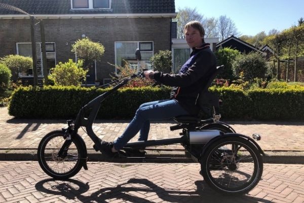 customer experience diederik easy rider tricycle