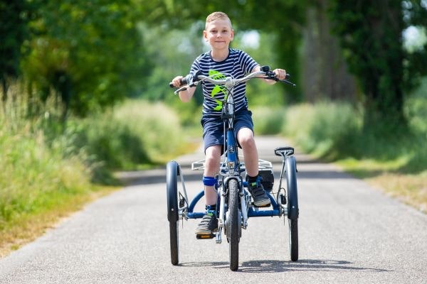 Unique riding characteristics Midi tricycle - High stable seating position