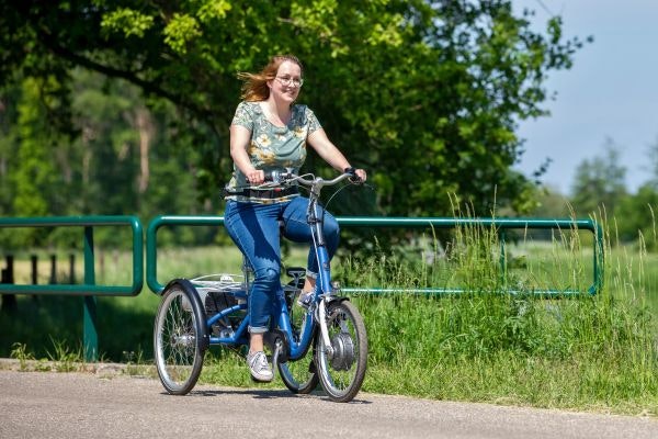 Unieke rij-eigenschappen Van Raam Midi driewieler - wendbaar en lichtlopend