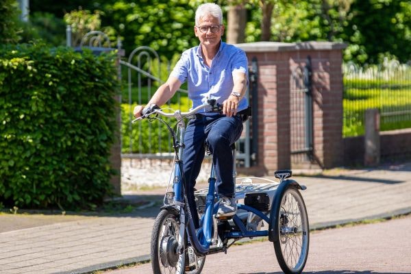 Caractéristiques de conduite uniques du tricycle Van Raam Midi - facile à contrôler