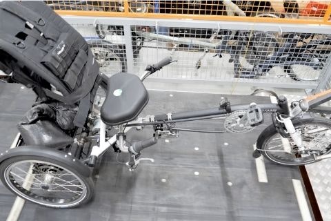 Van Raam Tech Center Video Bike Test Bench Van Raam Tech Center Video Bike Test Bench