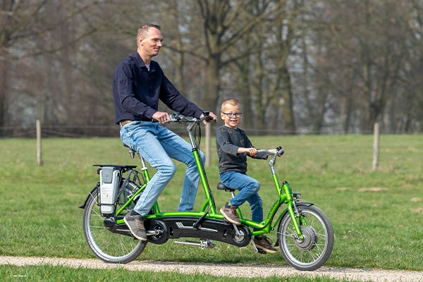 Van Raam tandems zijn unieke tweewielers