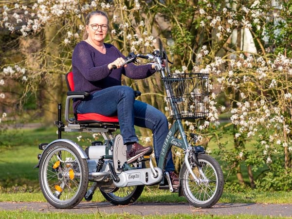 Unieke rij-eigenschappen van de Easy Go als driewielfiets