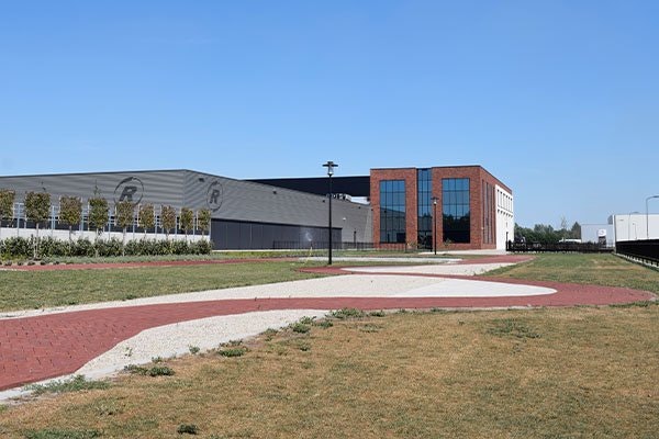 Van Raam bike test track - testing an adapted bike during a free test ride