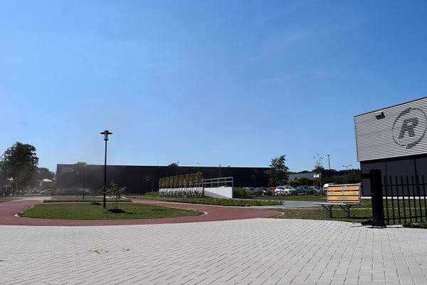 Overview bike test track Van Raam