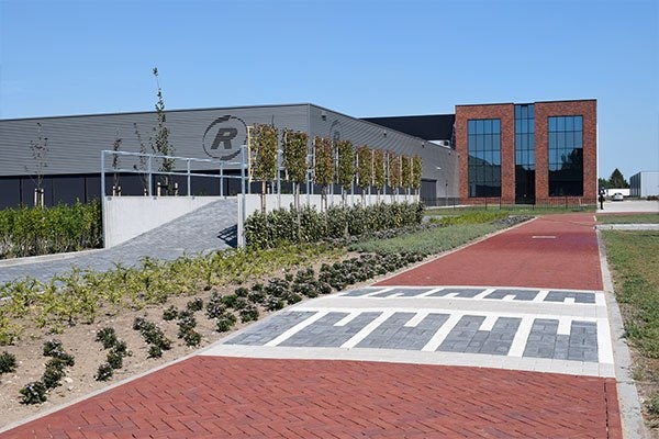 Speed bump Van Raam bike test track