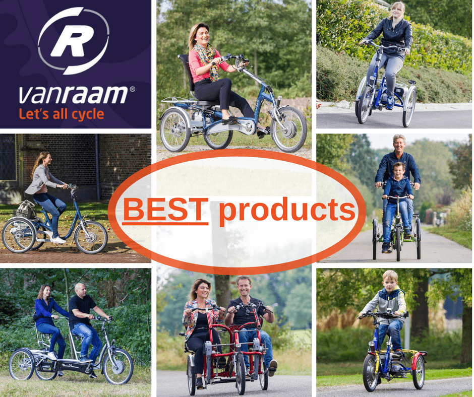 Van Raam tricycles (best products)