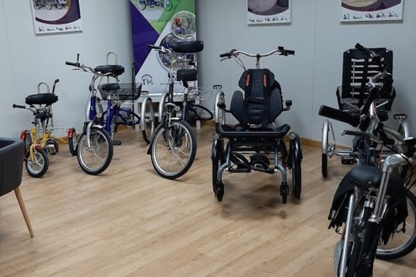 5 vragen aan Van Raam Premium Dealer van aangepaste fietsen TRICIMad - showroom