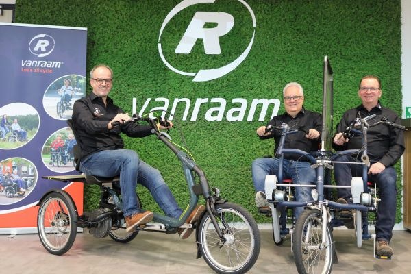Drie accountmanagers voor Van Raam in Duitsland Drie accountmanagers voor Van Raam in Duitsland