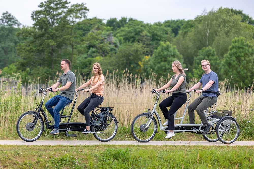 van raam tandems testen en proberen bij welzorg shop