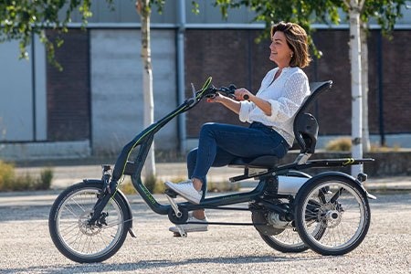 Van Raam Easy Rider Sesseldreirad mit Tretunterstützung Testsieger beim Fietsersbond