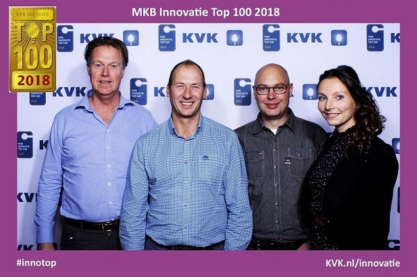 Innovatie top 100 kvk 2018 met Van Raam