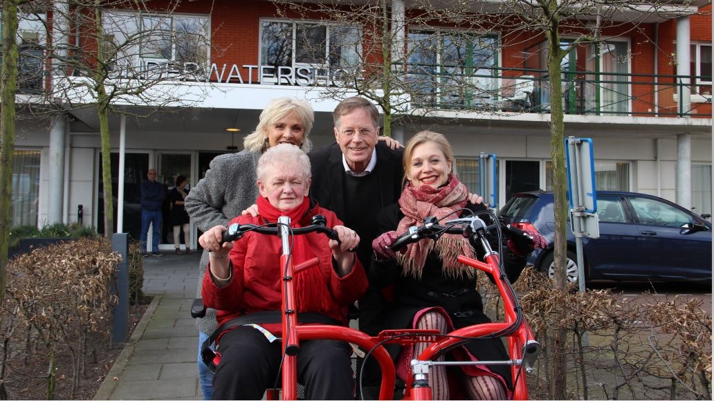 Residential care center receives a Fun2Go side by side tandem by a volunteer