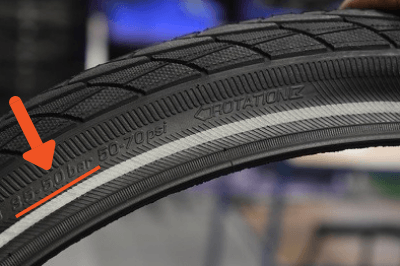 number of bars in bicycle tire