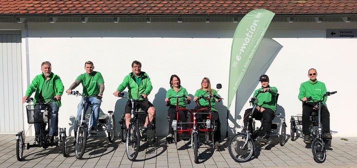 5 Fragen an Van Raam Premium Händler Dreirad Zentrum Tuttlingen Ausstellung team