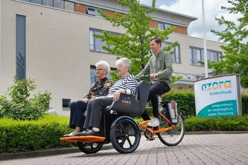 steady rickshaw bike by van raam