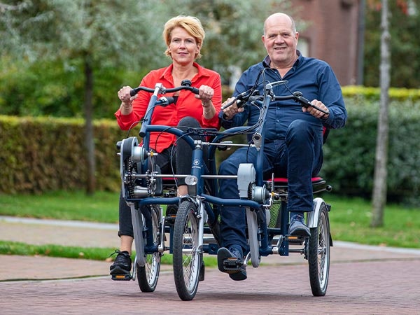 neue foto Fun2Go parallel tandem Van Raam