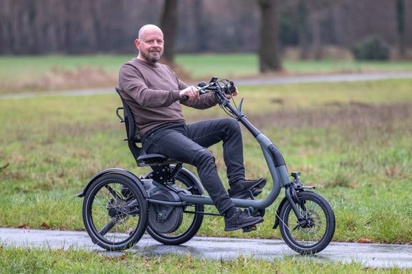 Unieke rij-eigenschappen van de van raam Easy Rider Compact zitdriewielfiets voordelen